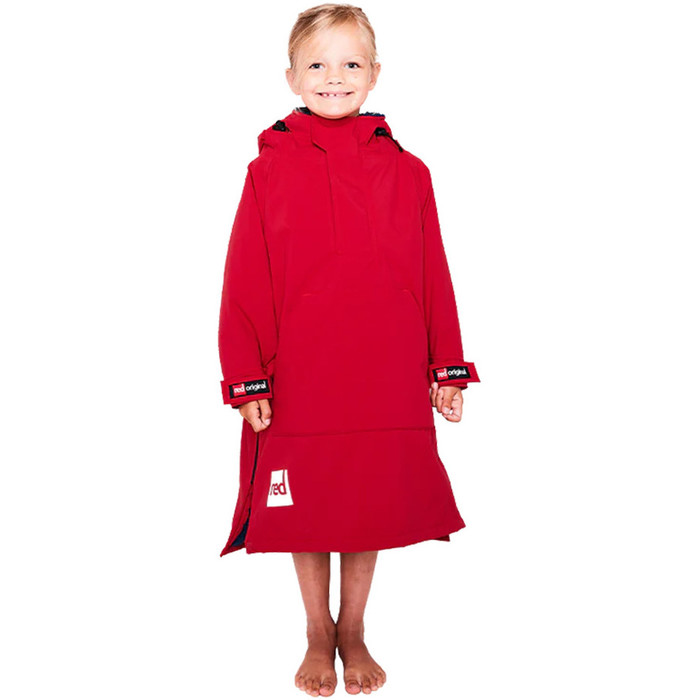 2024 Red Paddle Co Junior Dry Changing Poncho 00200900601 - Red